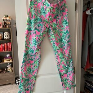 NWT - Lilly Pulitzer - Kelly high rise skinny pants -hanging around